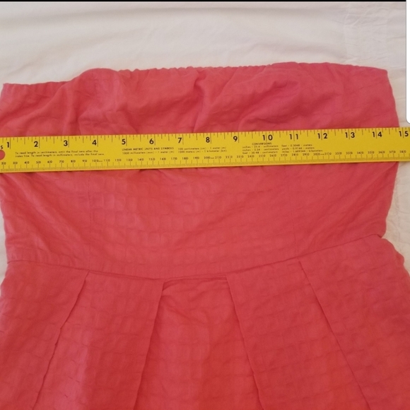 J. Crew - Fit and Flare Strapless Cotton Dress - Picture 5 of 8